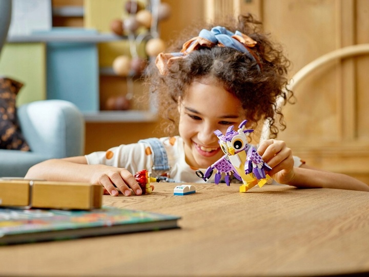 LEGO FANTASTYCZNE LEŚNE STWORZENIA 3w1 SOWA I JEŻ Marka LEGO