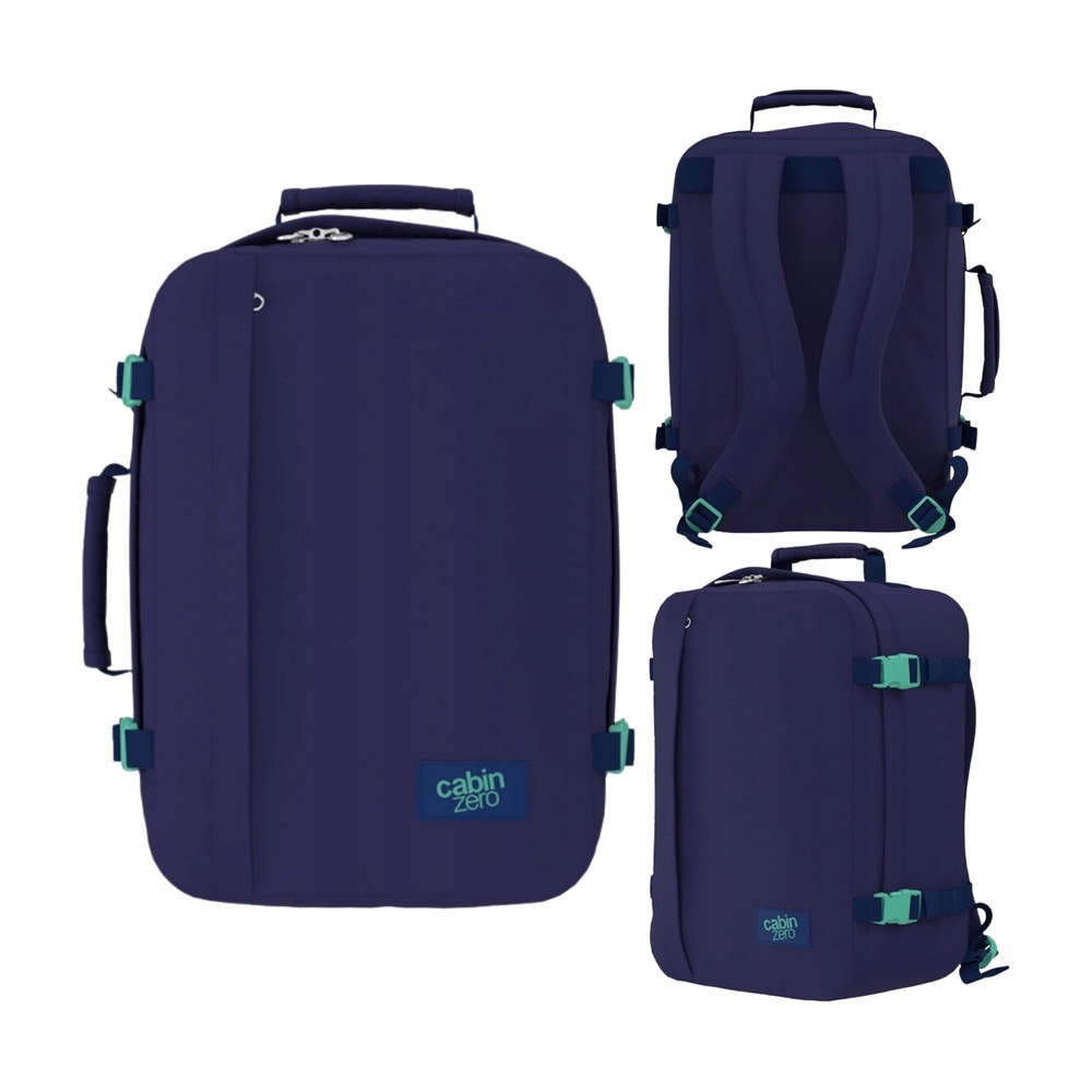 Lehký cestovní batoh 36l CabinZero CZ17 Deep Ocean příruční na notebook