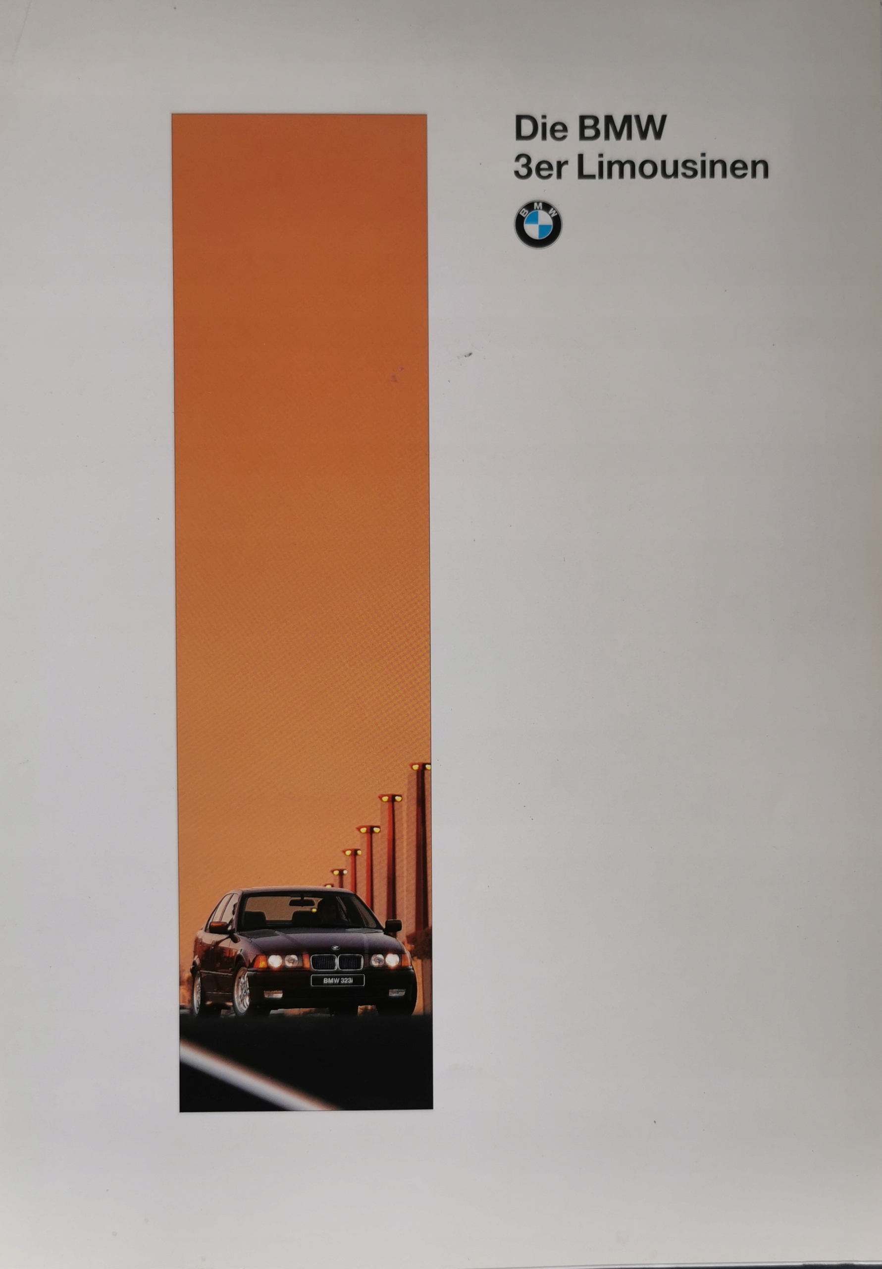 BMW 3 Katalog Prospekt wielostronicowy DE