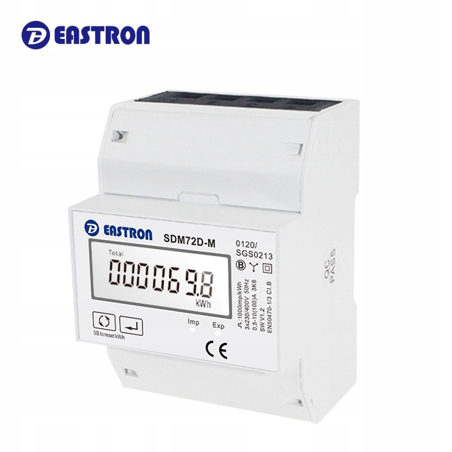 

Licznik energii Eastron SDM72D-M Modbus v2 3F