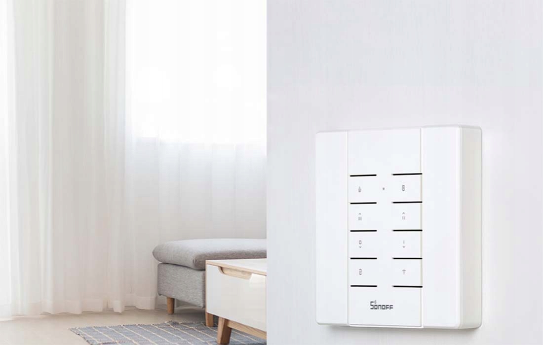 Sonoff RM433R2 Pilot RF 433MHz 8 kanałowy bez bazy Kod producenta RM433R2