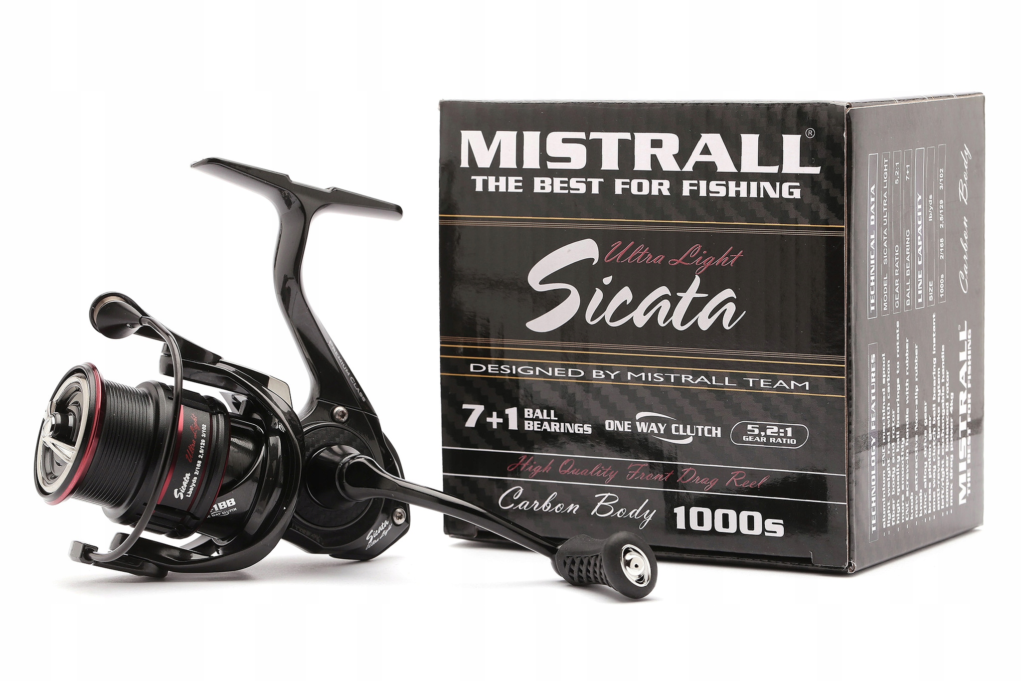 Kołowrotek Mistrall Sicata Ultra Light 1000S