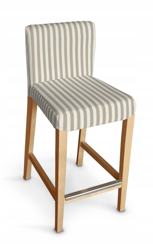 Dekoria potah na barovou židli Henriksdal krátký Ikea hnědý