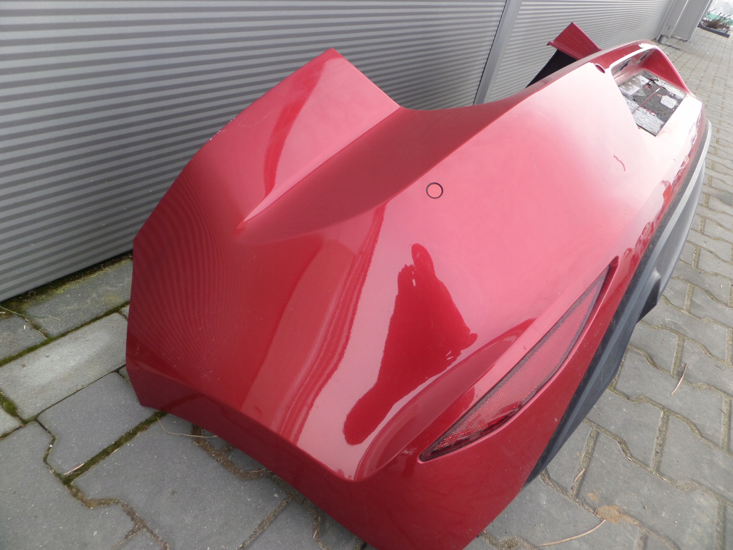 VW GOLF VII bumper rear part 4X PDC complete 5G6807421 colour LA3X