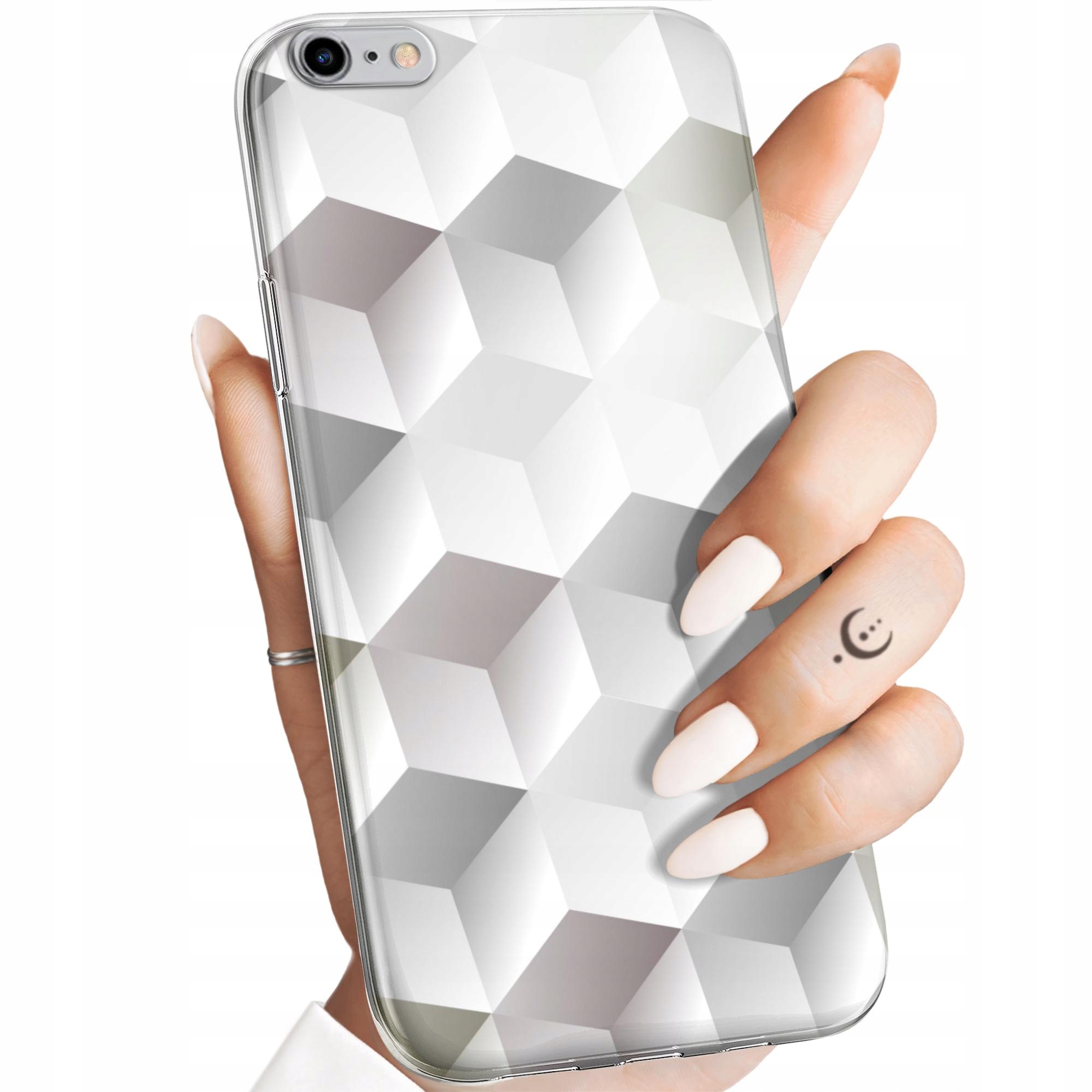 Etui Do Iphone 6 Plus 6S Plus 3D Geometryczne Iluzja Obudowa Case