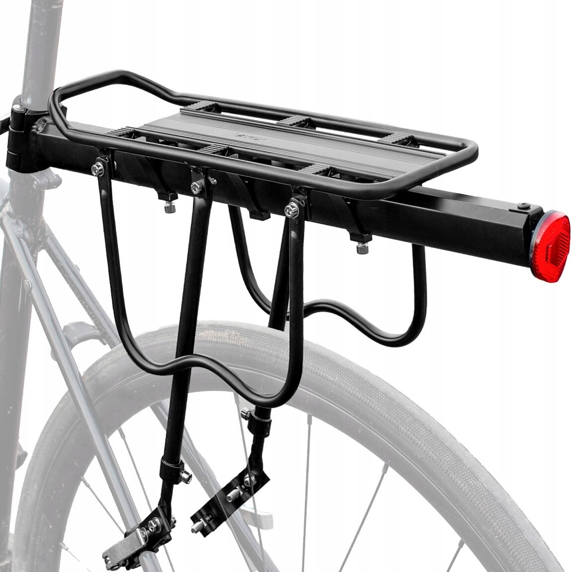 Aluminiowy bagażnik rowerowy tylny do roweru, Vayox VA0352, mocny do 50kg