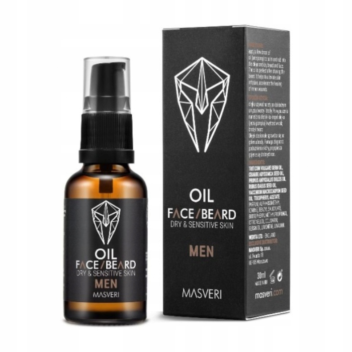 

Masveri Olejek do Twarzy Brody Sucha Wrażliwa 30ml