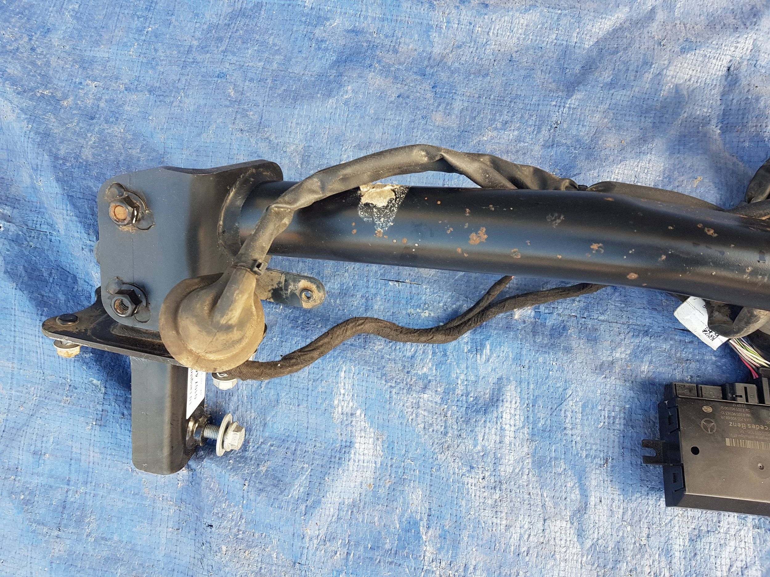 running board tow Mercedes C W205 module button bundle KOMPLET
