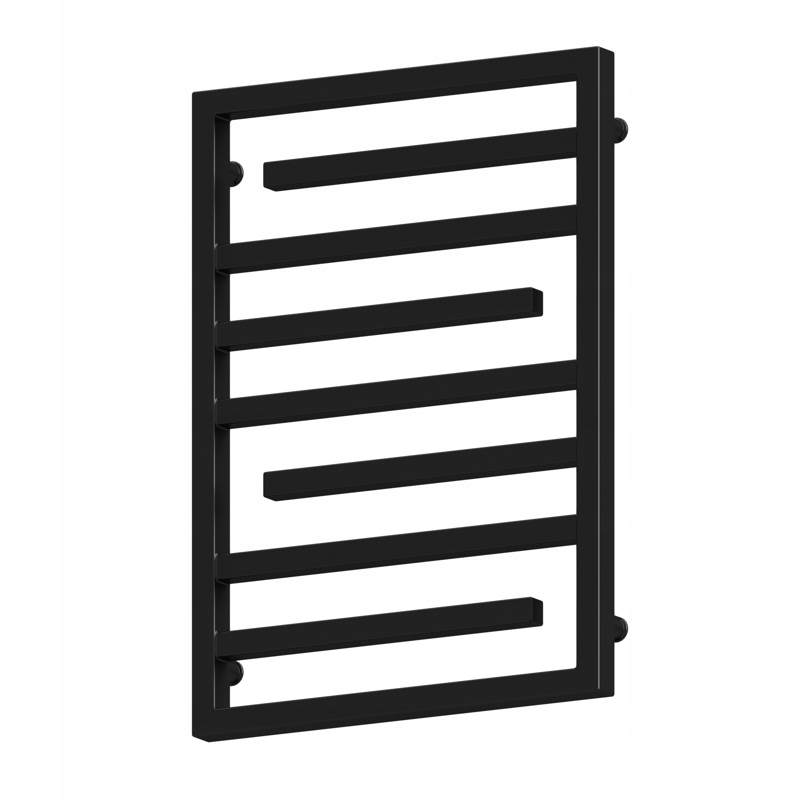 Dekorativní Radiátor Goro Light H750 L530 Černý