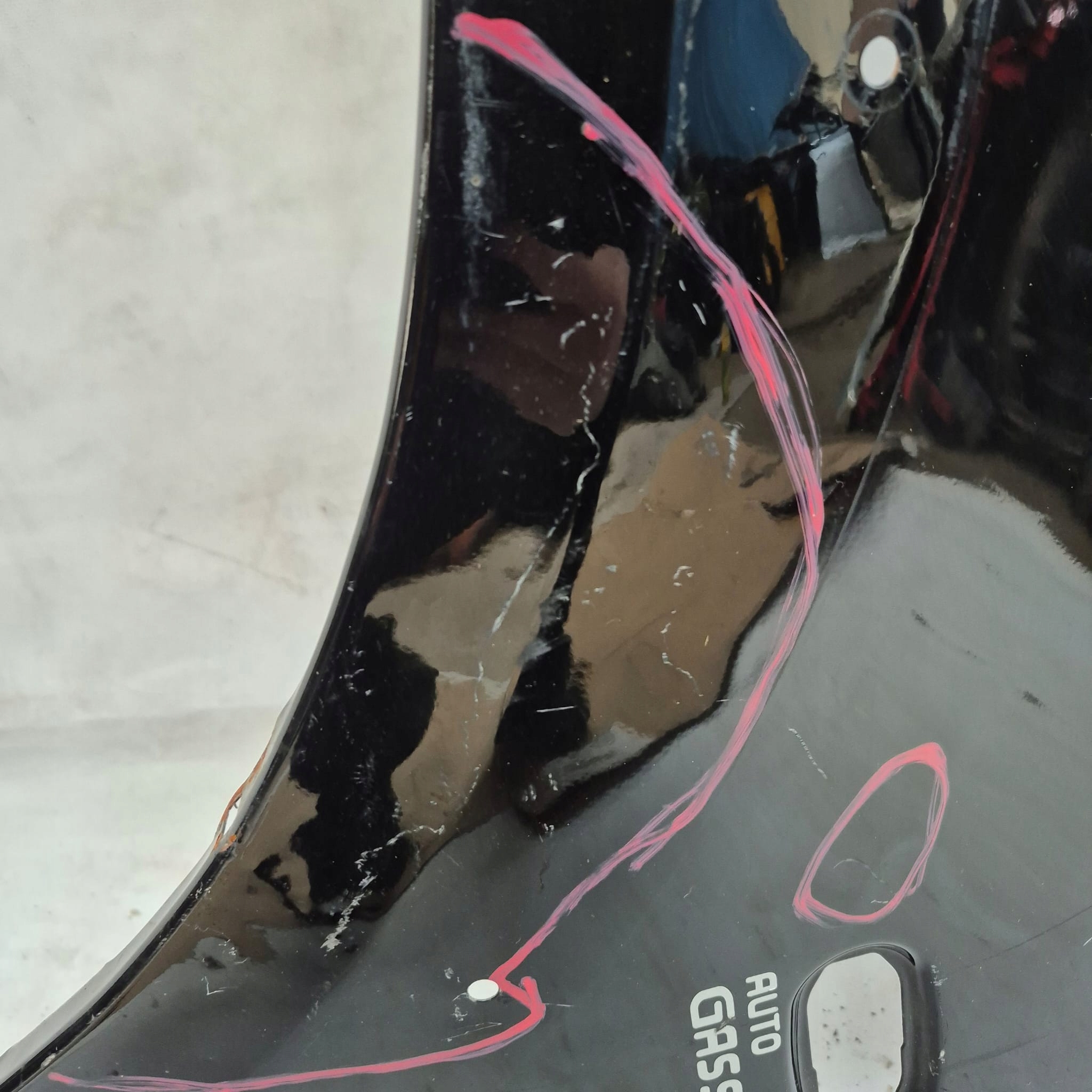 MITSUBISHI L200 06- fender left front front