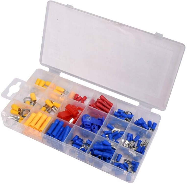 Yato Konektory I Złącza Elektryczne MIX Rozmiarów Zestaw 160 Sztuk
