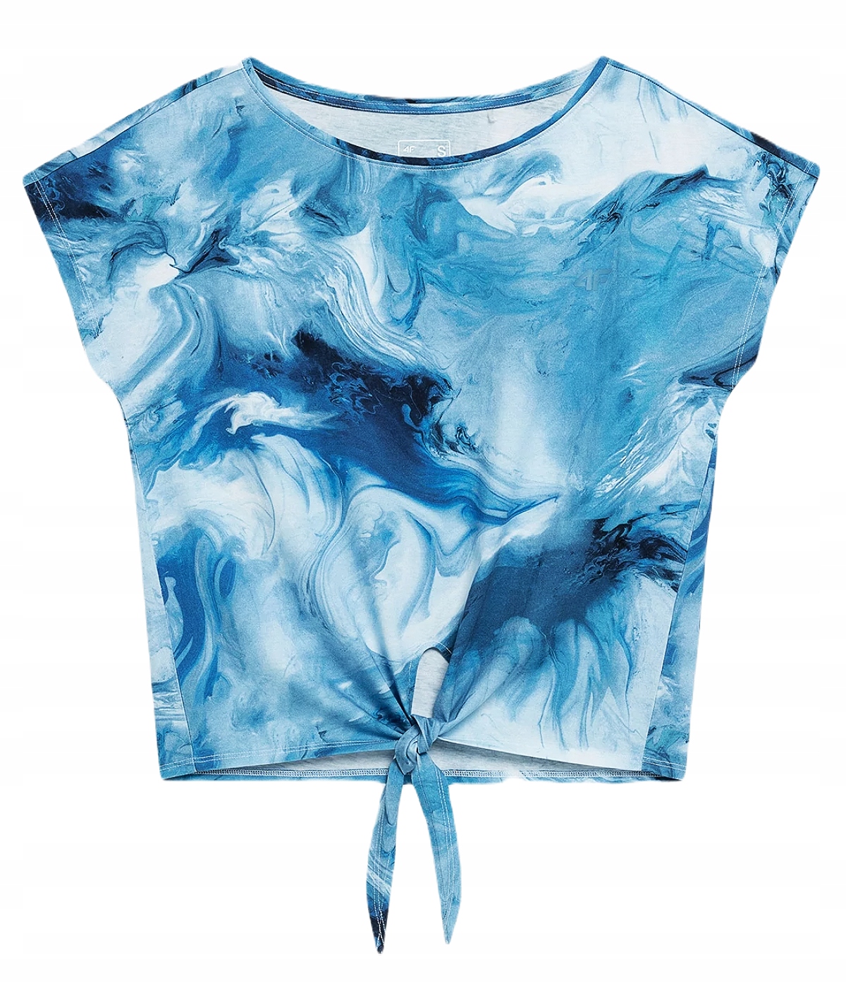 KOSZULKA 4F TISZERT DAMSKI SPORTOWY TOP WIĄZANY Stan opakowania oryginalne