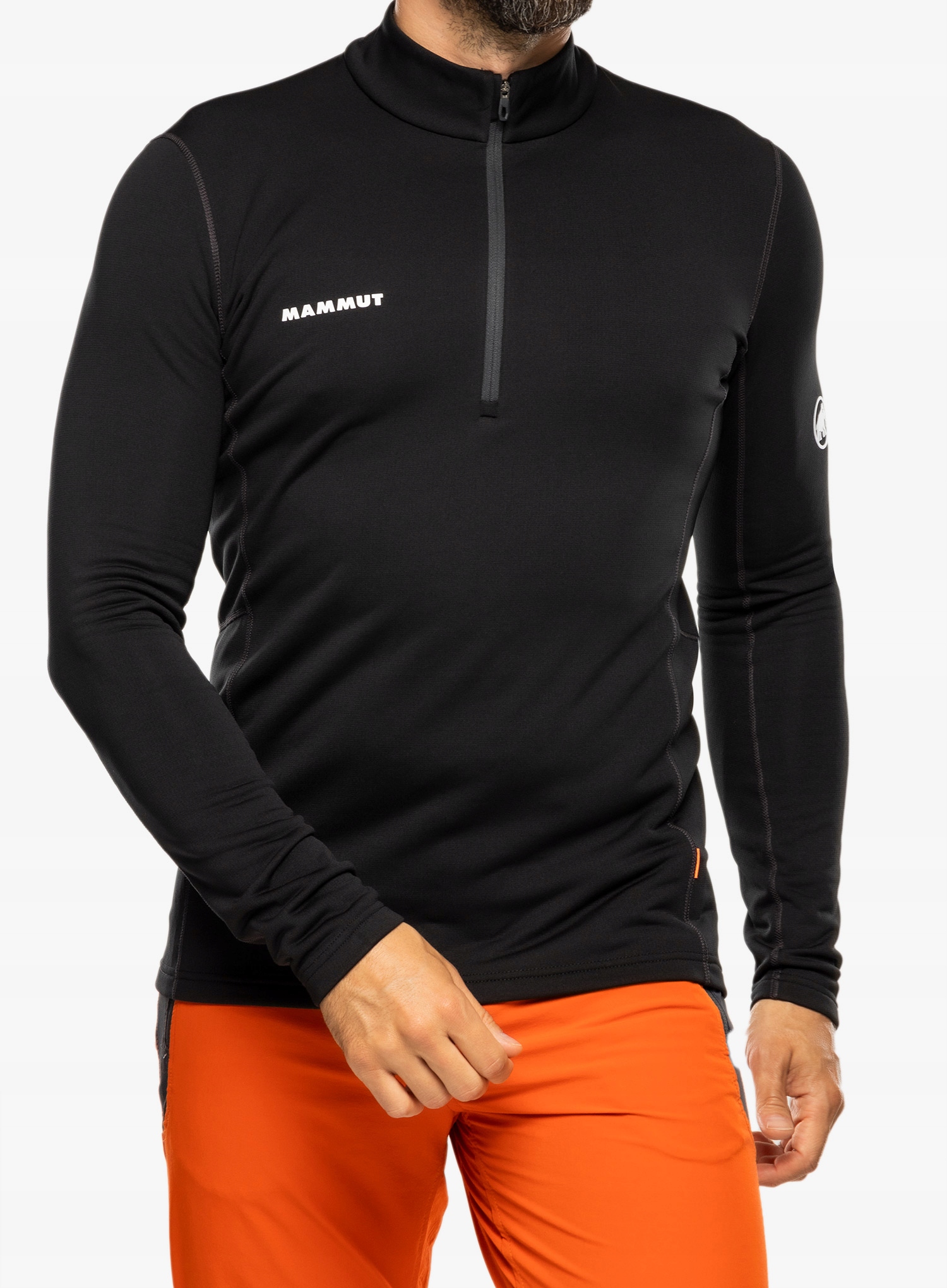Bluza męska Mammut Aenergy ML Half Zip Pull black M