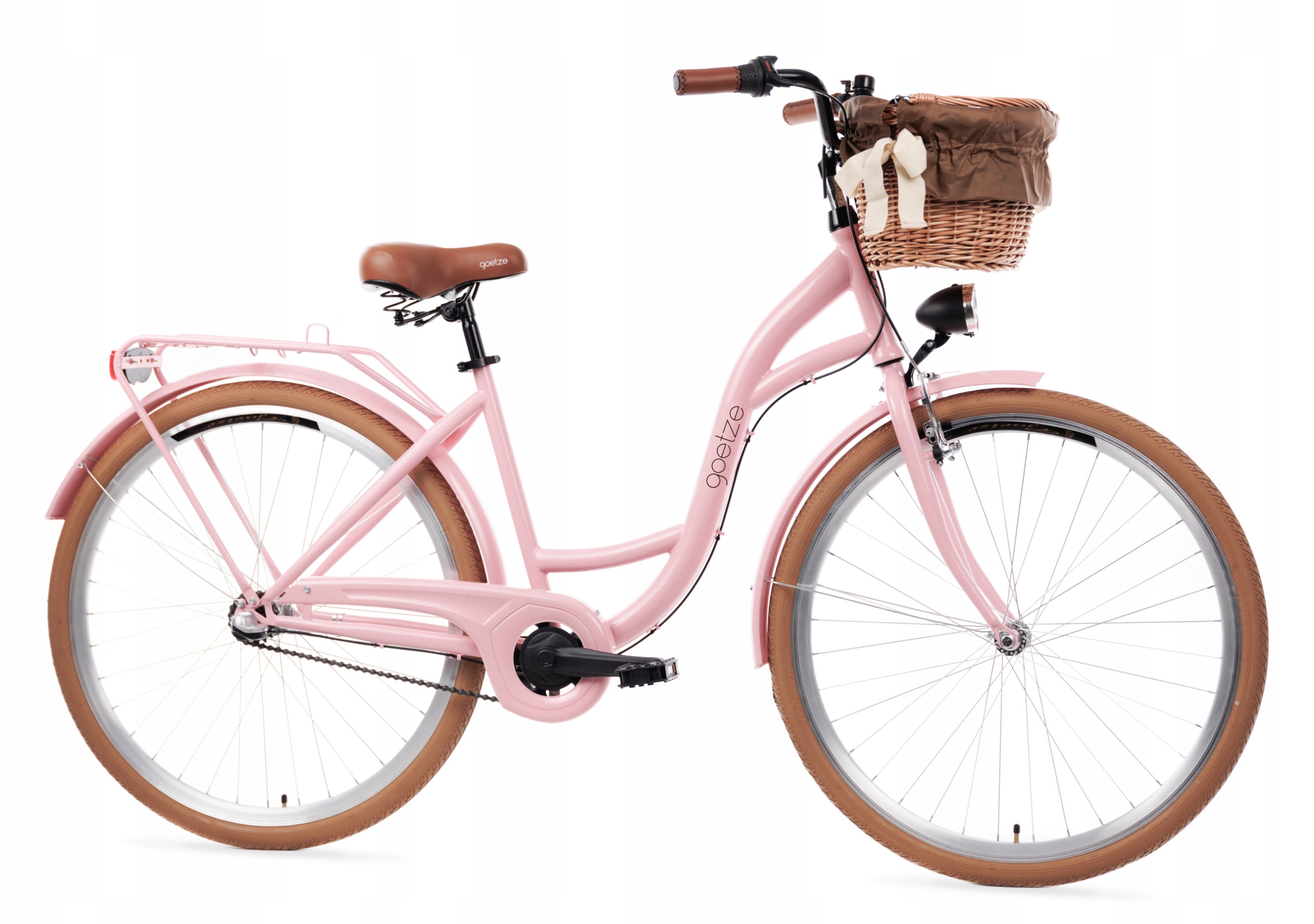 Rower miejski Goetze Style 28 3b+kosz Lekka Damka