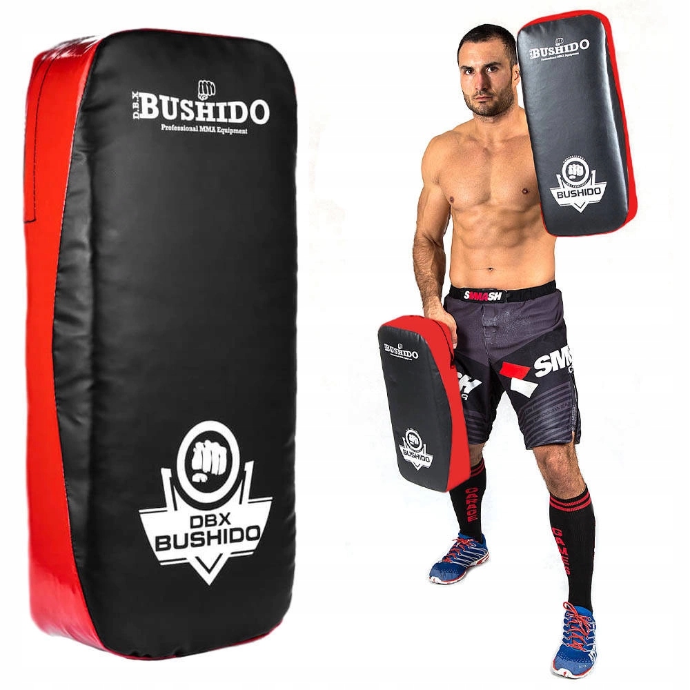 Tarcza Treningowa Trenerska Tajka Tajska Do Kopnięć Muay Thai Bushido 55x25