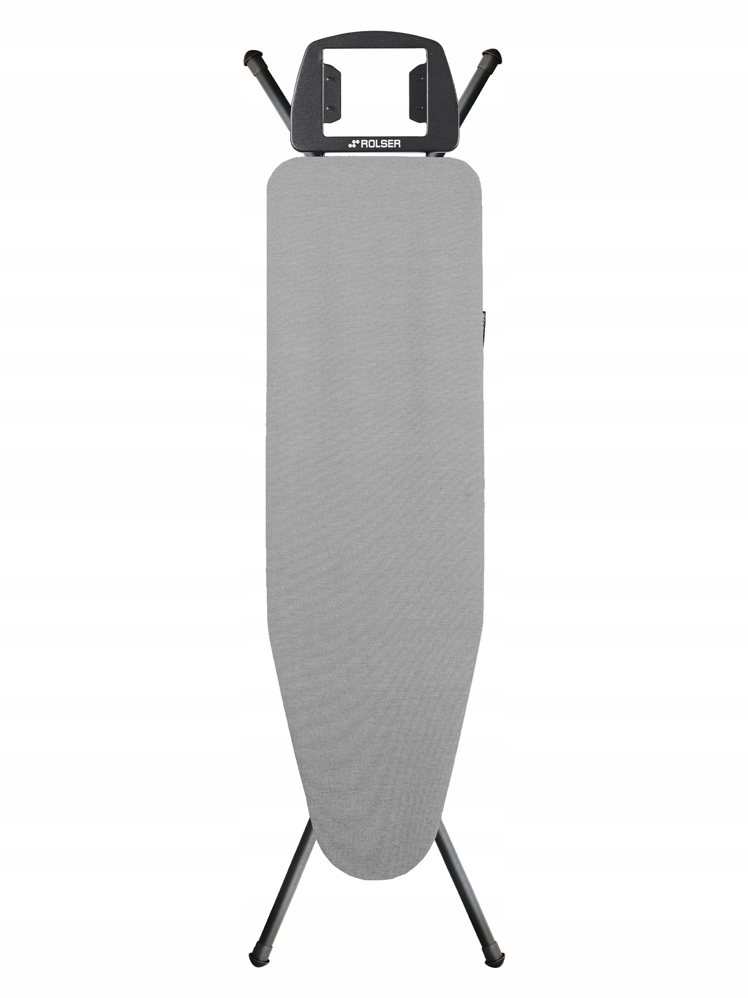 Levně Žehlicí prkno 110 x 32 cm Rolser K-s Black Tube Natural olověná barva