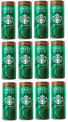 Levně 12x 250 ml Starbucks Daily Brew Svářečka