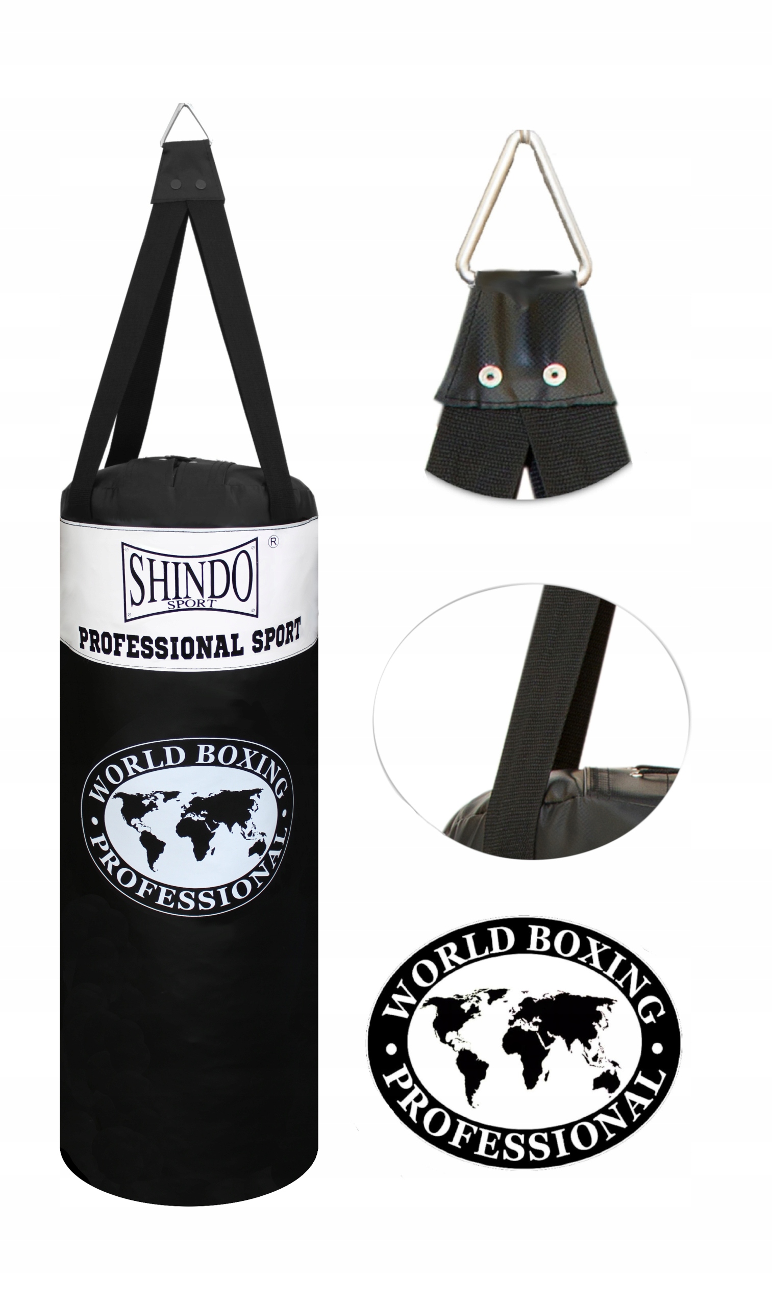 Worek Treningowy Bokserski 90x30 Pełny Bł