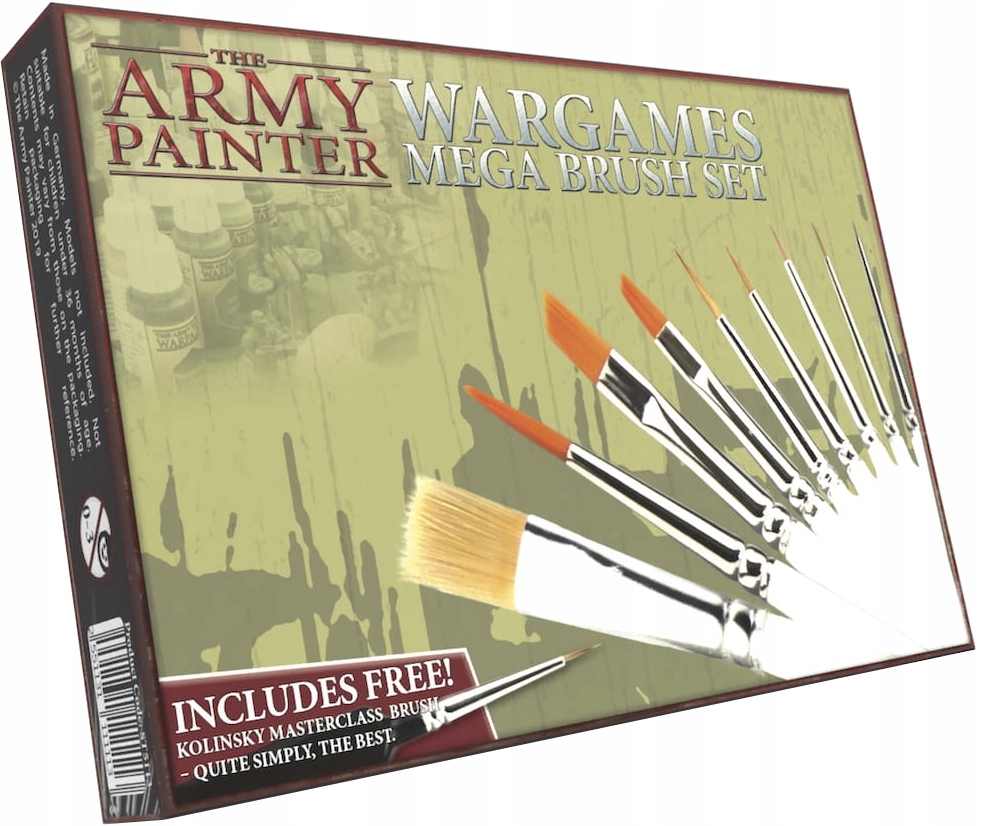 The Army Painter Wargames Brush Set (2023)
