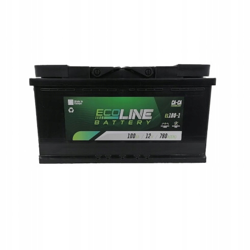 EL100-1 - Аккумулятор Jenox EcoLine 100ah 780a польский 12V