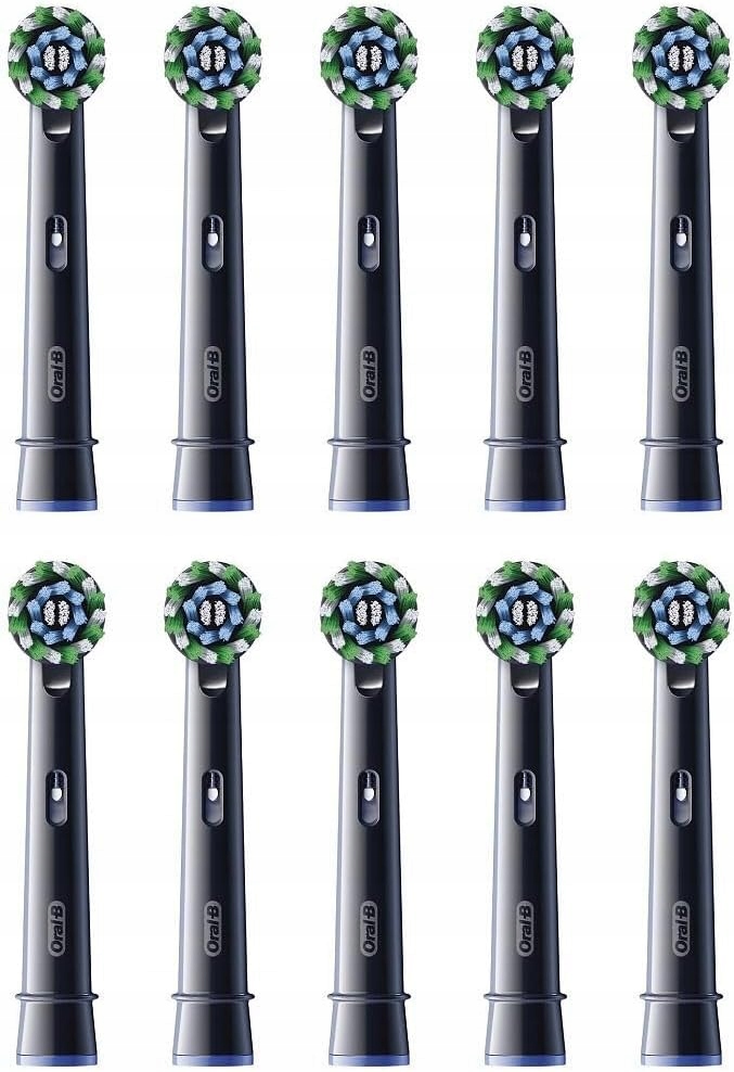 Końcówki do szczoteczek elektrycznych Oral-B Pro Cross Action czarne 10 szt