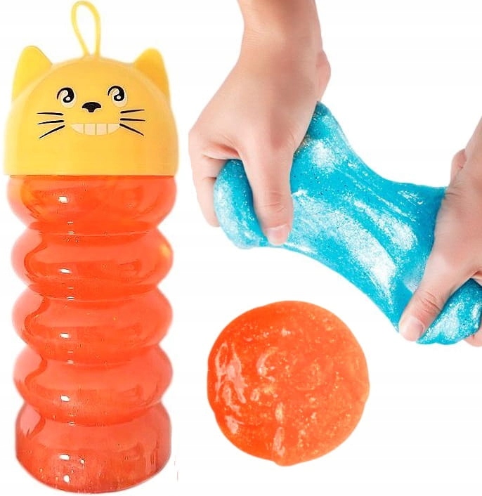 

Masa Sensoryczna Plastyczna Slime Glut Kotek 12 CM