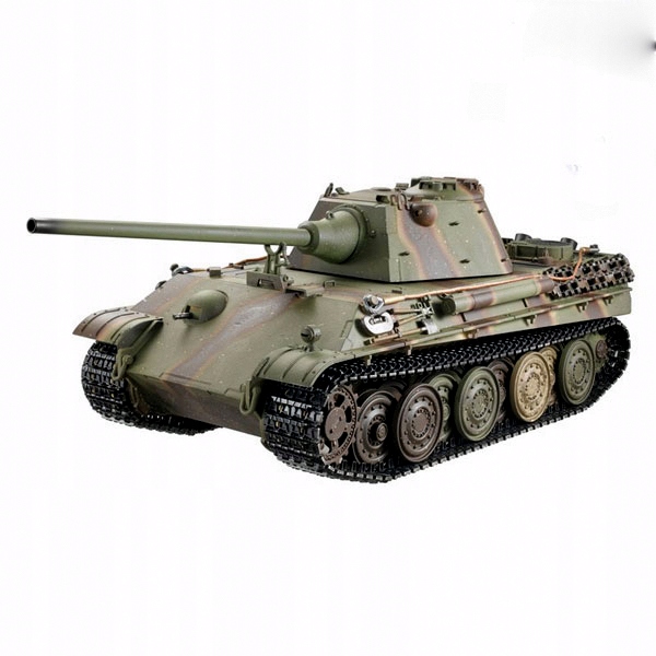 RC Tank 1:16 Panther F - InfraRed - 2.4 GHz Metal Edition 90% (kamuflaż)