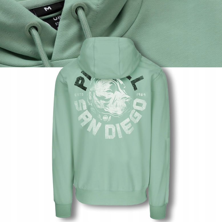 Pánská Mikina s kapucí Pitbull Mikina s potiskem Dog Sd Kapuce