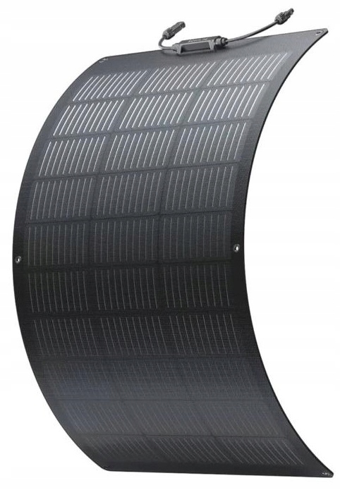 Fotovoltaický panel EcoFlow 100 W je flexibilní