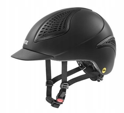 Kask jeździecki Uvex Exxential III Mips k.czarny r. M-L