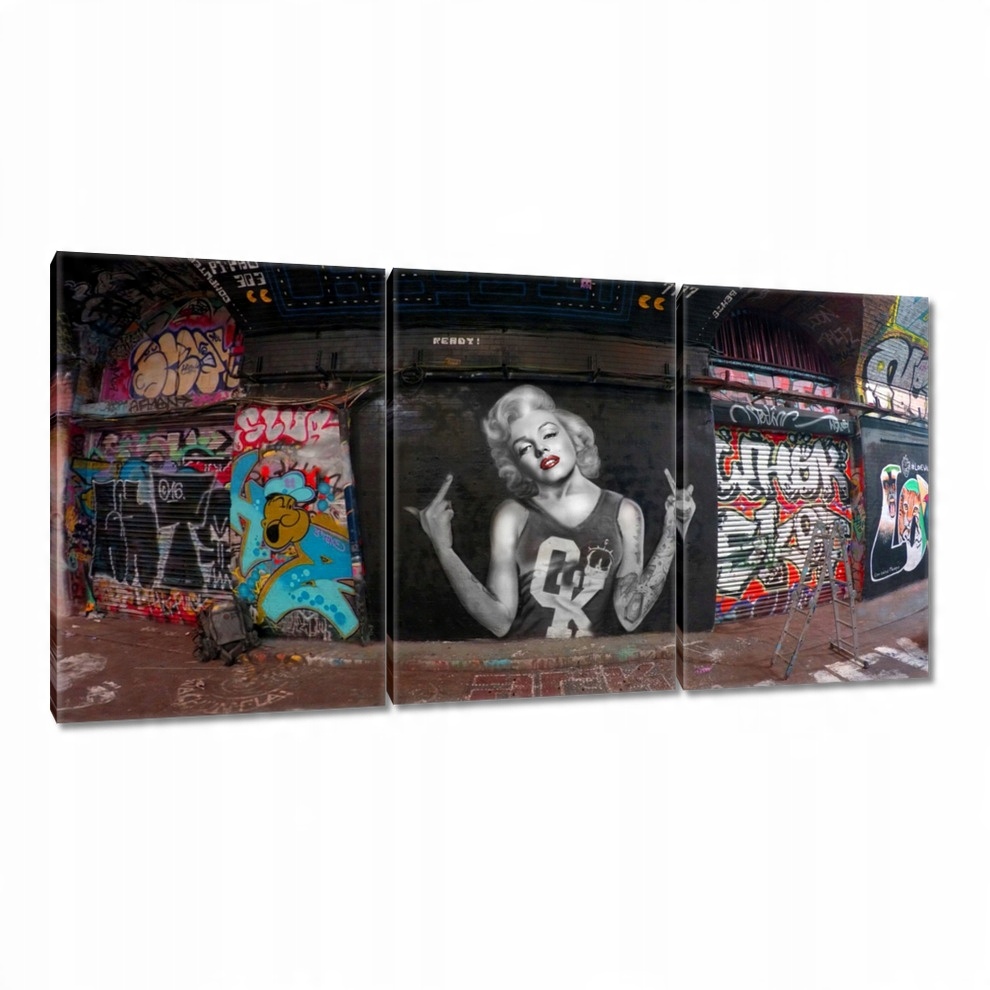 

Obrazy 120x60 Marilyn Monroe Graffiti