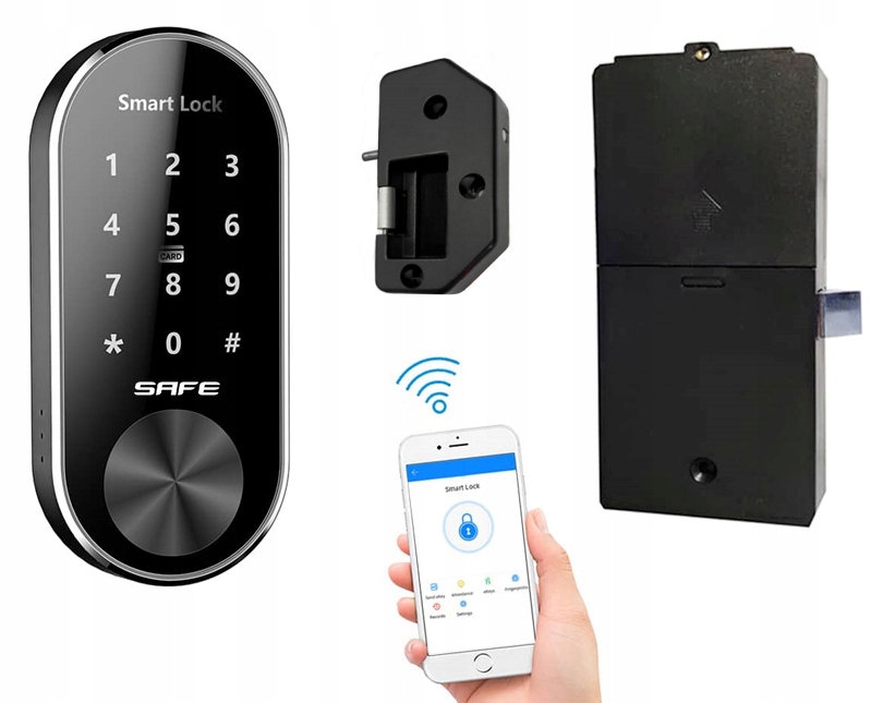 Kódová klávesnice se zámkem pro dveře nábytku a další zařízení