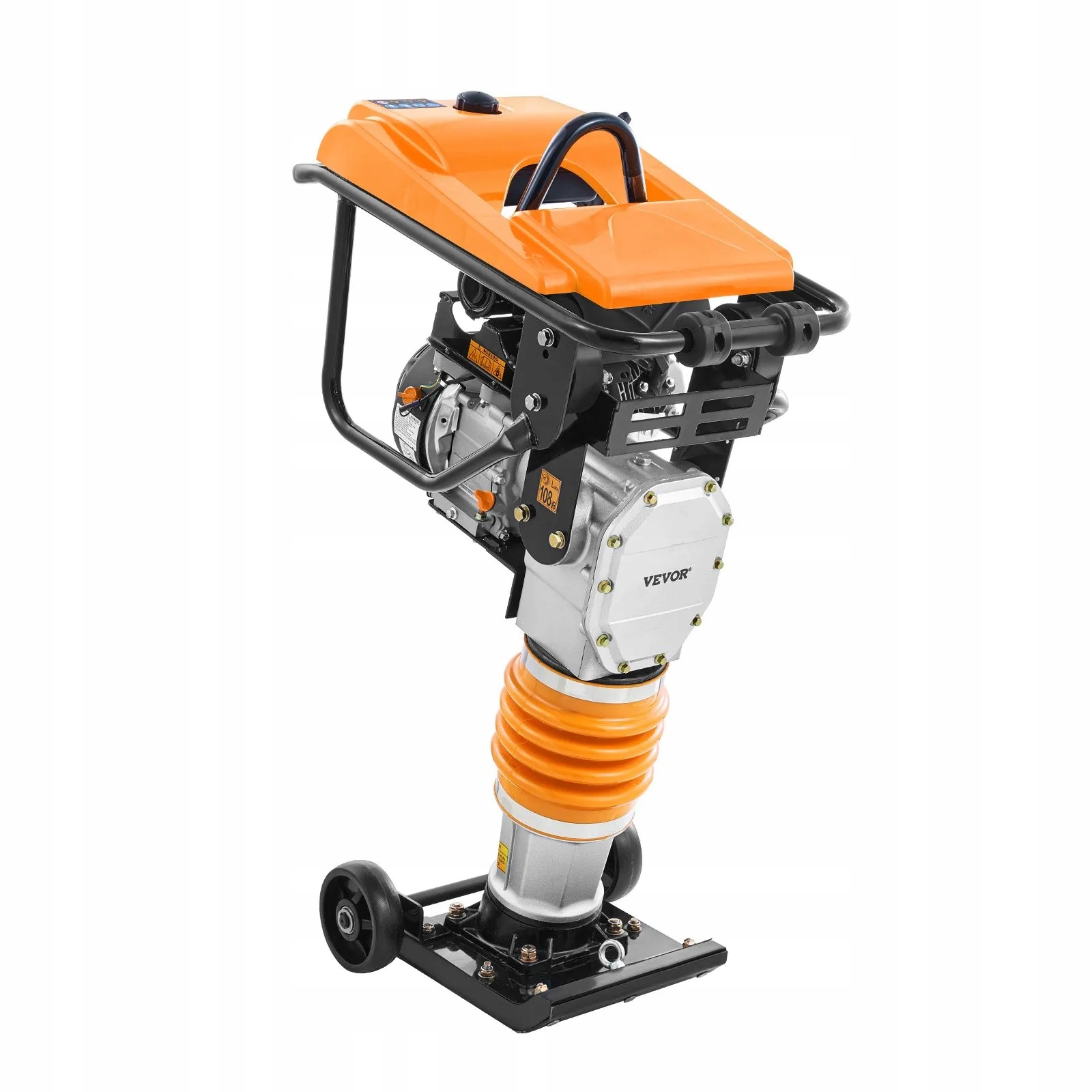 Vibrátor zhutňovač na betonu 6.5HP 1632 kg silný pěch 66 cm pro zem