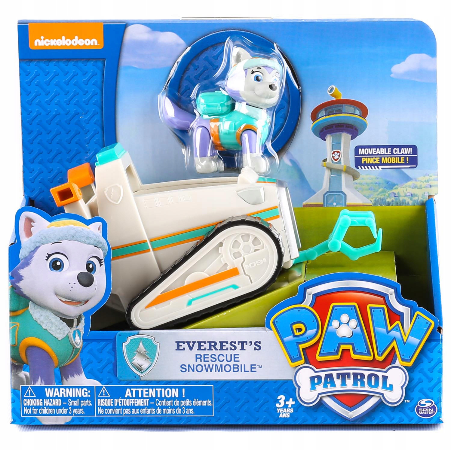 PSI PATROL EVEREST FIGURKA + POJAZD SKUTER ŚNIEŻNY Marka Spin Master