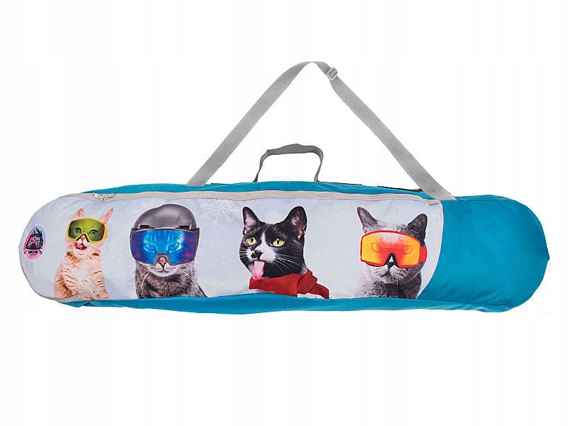 Pokrowiec na deskę snowboardową dla dzieci Snowsport Snowboard Bag Cats 133
