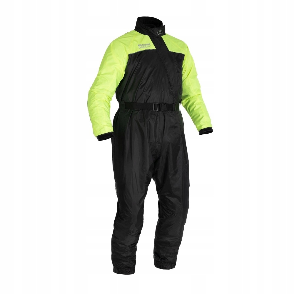 Nepremokavá bunda Rain Seal (čierna/žltá fluo, veľ. 6XL)