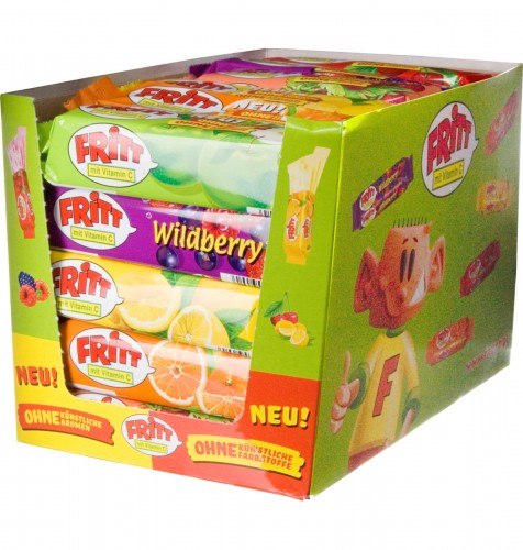 Levně Žvýkací bonbóny Fritt 30ks