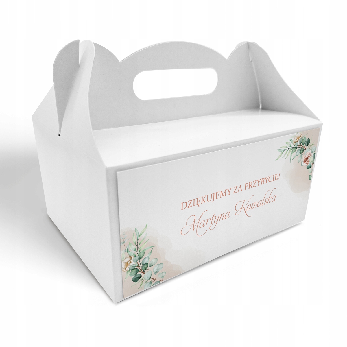 Pudełko na ciasto 10szt Personalizacja Podziękowanie 1 Komunia Święta WZORY Okazje komunia