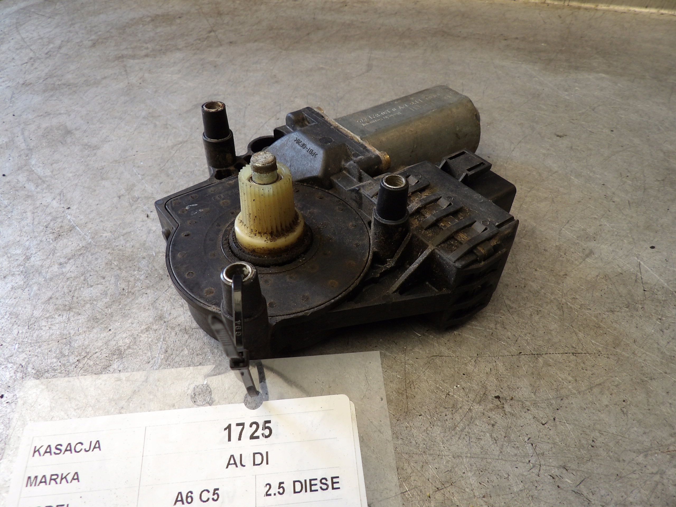 Audi A6 C5 mini motor windows left front 0130821775