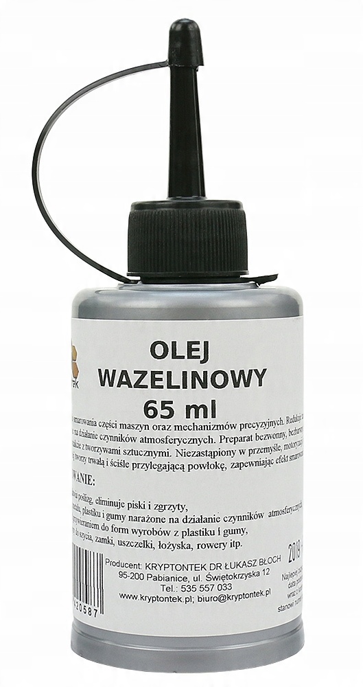 

Olej Wazelinowy Do Maszyn Wazelina Techniczna 65ml