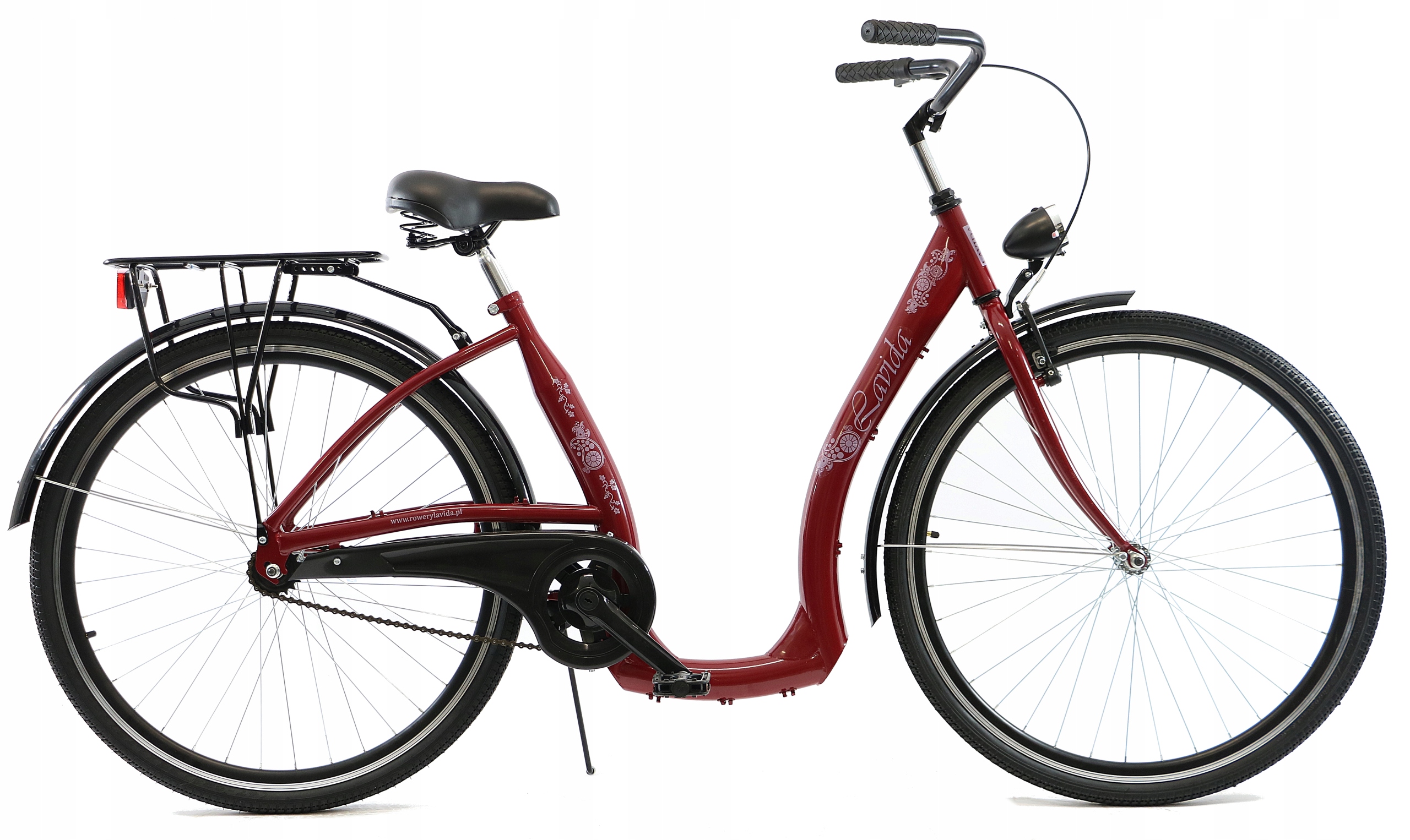 

Rower Miejski Niska Rama 28 Damski Niski Wsiad New