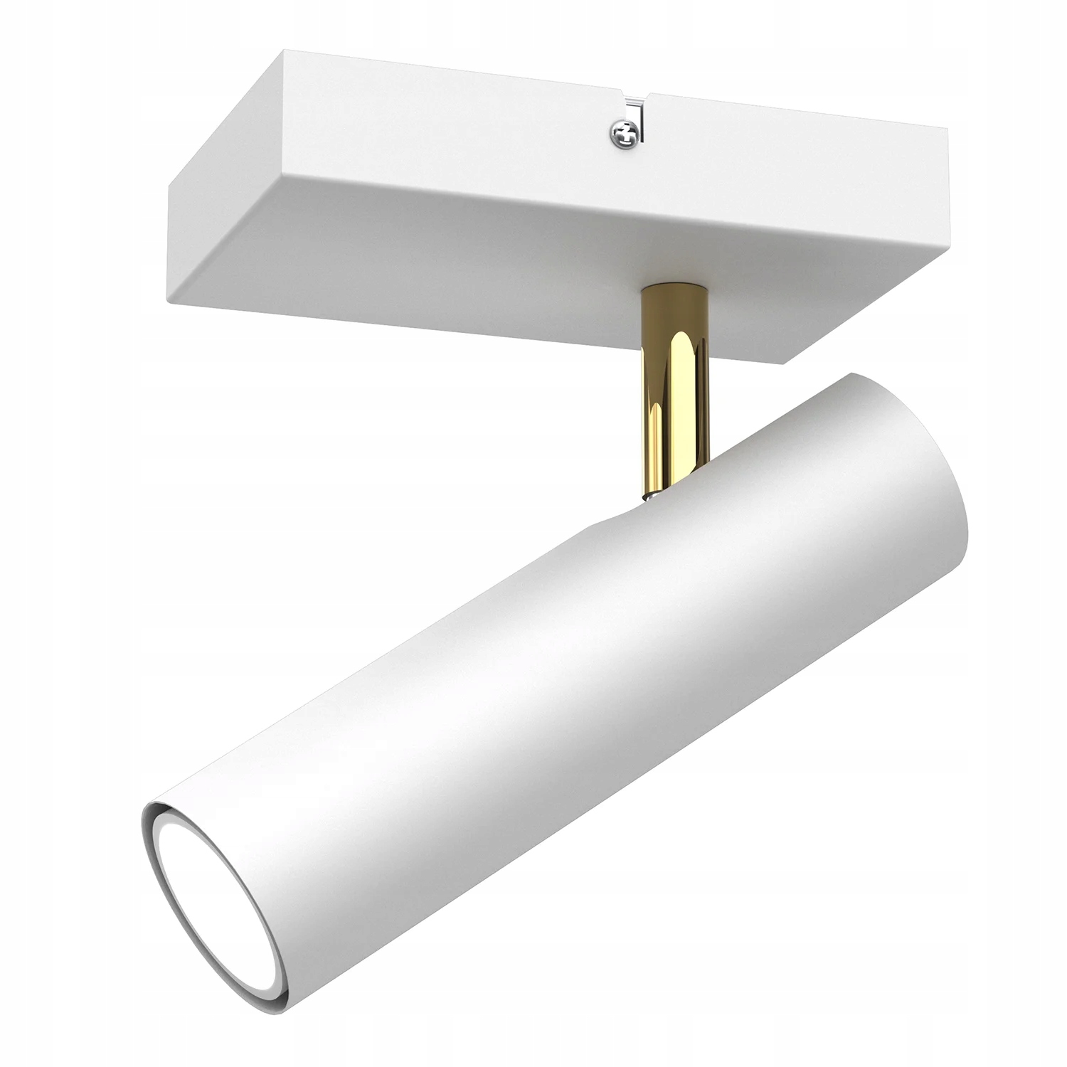 Stropní bodová lampa reflektorová bílá zlatá pohyblivá Luminex