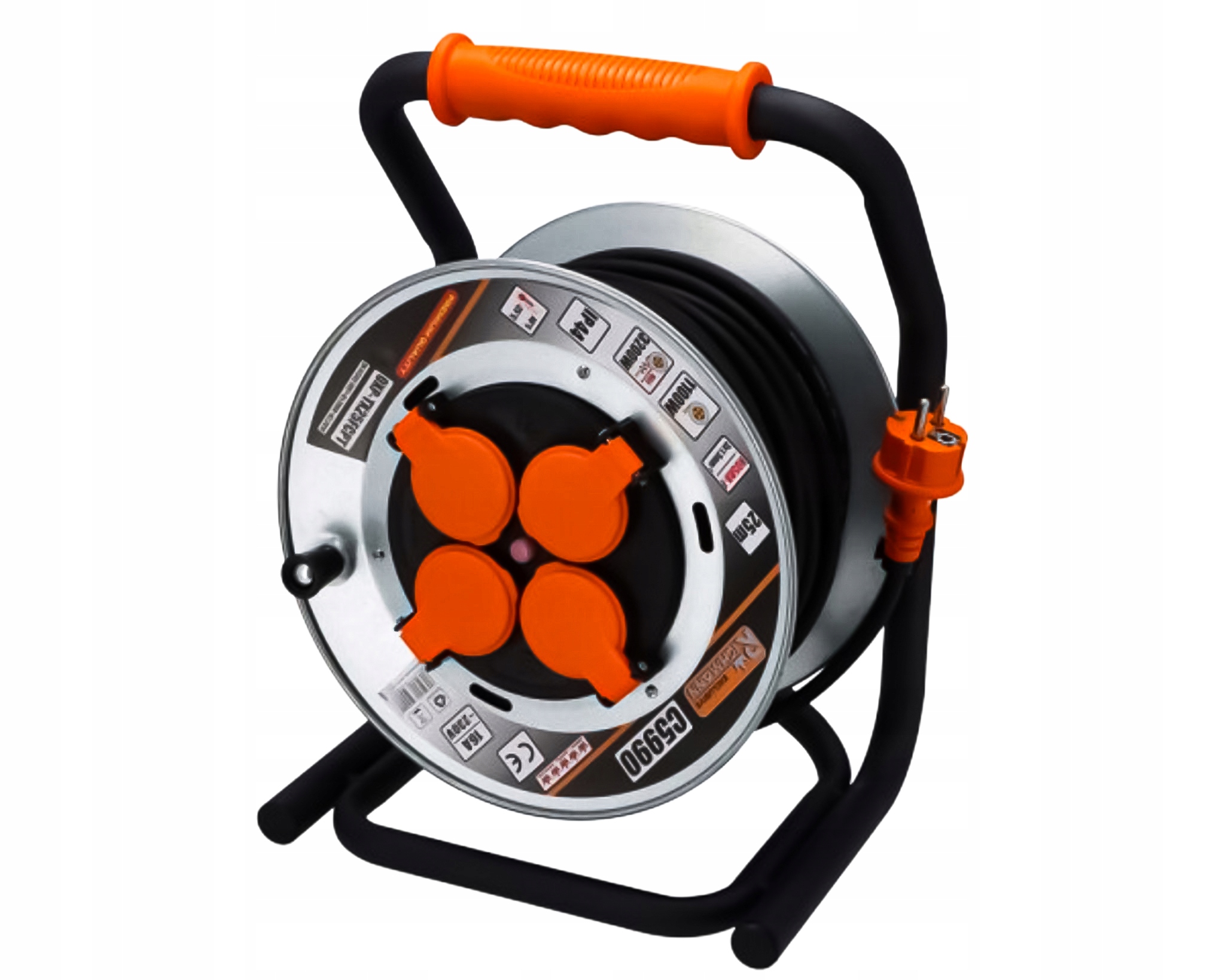 Předsádkový ventilátor 25 m 4 zásuvky 3*1,5 Corona C5990