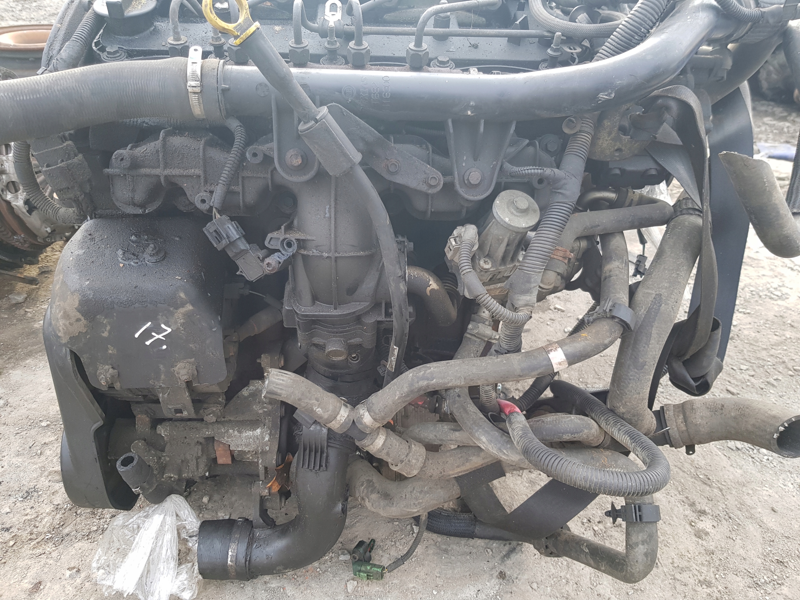BOXER JUMPER DUCATO 2.2HDI 2.2 HDI EURO5 2015 engine complete KPL 174 TYS