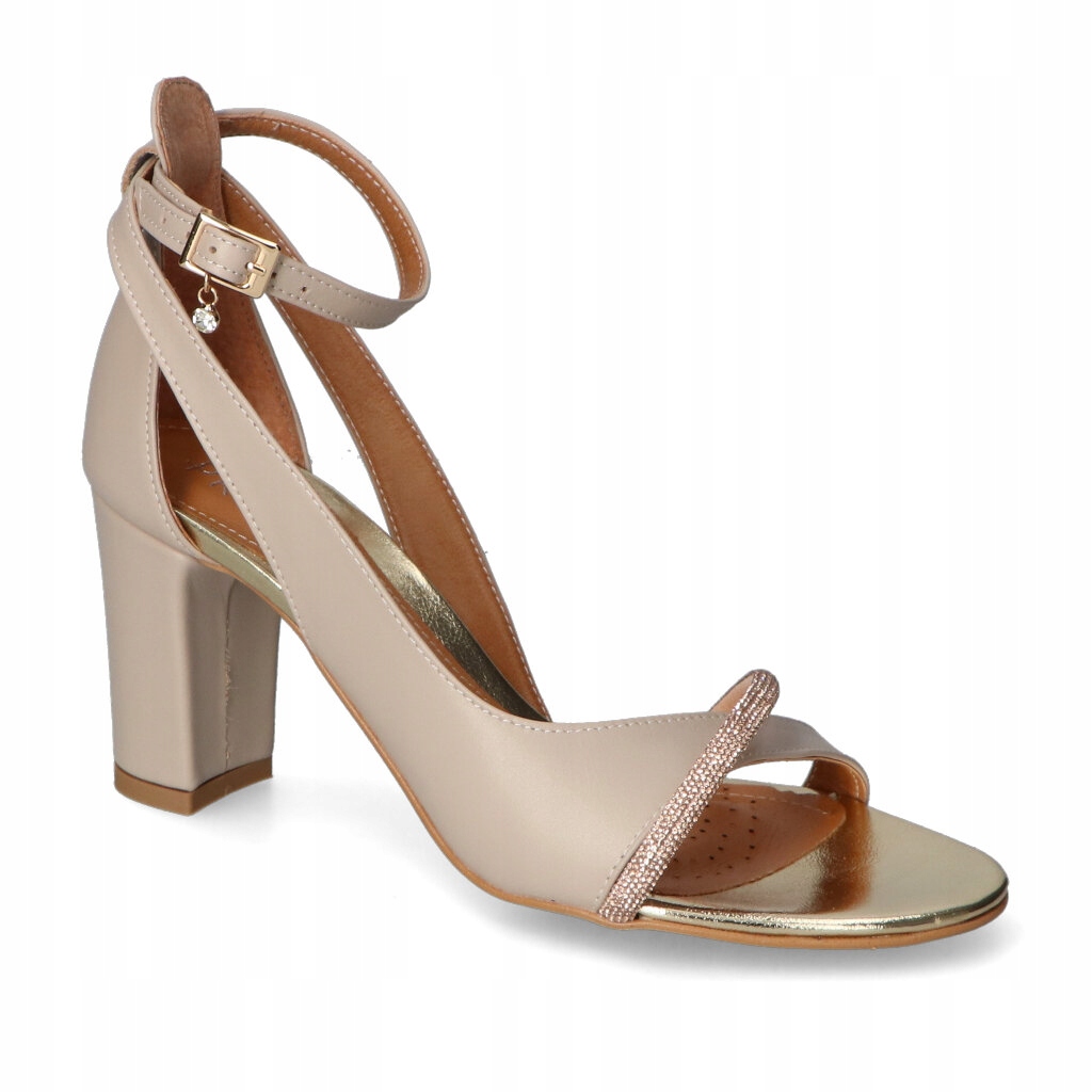 Sandály Prestige 2095/OBL/N/S-127/CEK Béžová lico 39