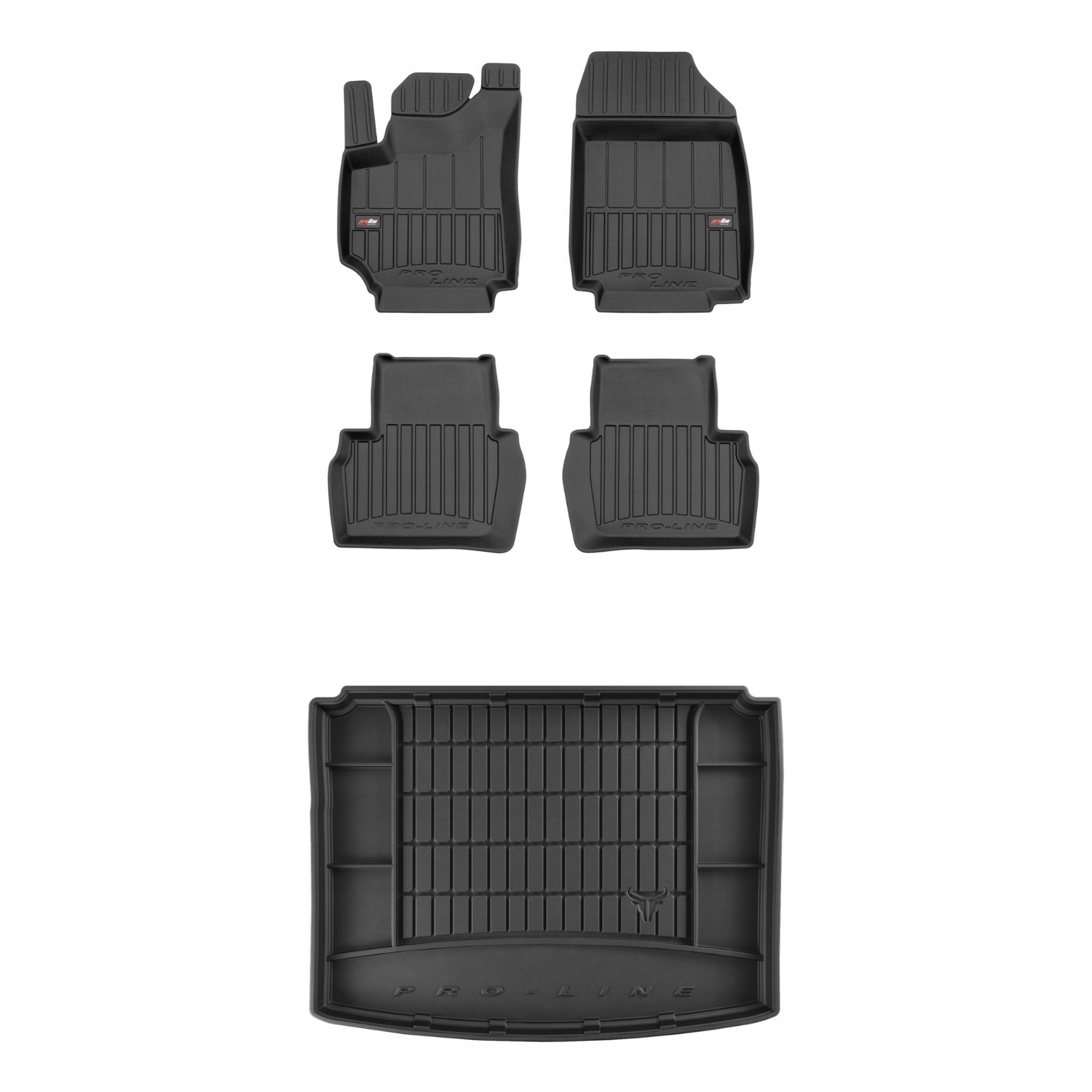 Sada gumových kobercov a rohoží pre Fiat Croma 2005-2011