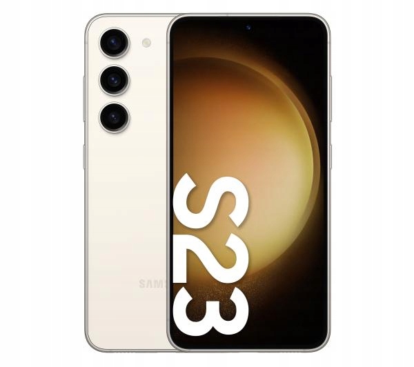 Smartfon Samsung Galaxy S23 8 GB / 256 GB 5G kremowy Typ Smartfon