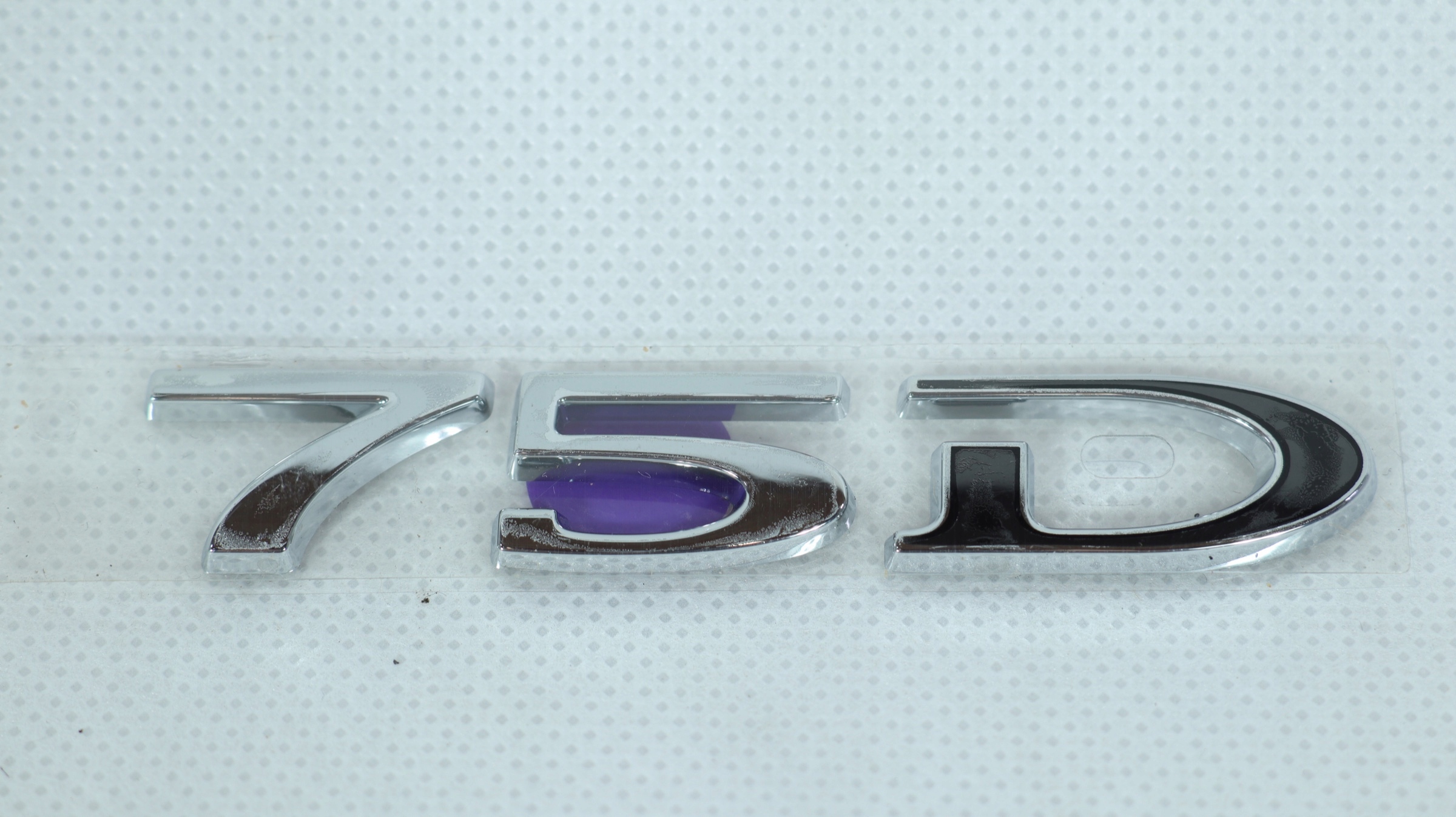 TESLA MODEL X S LIFT EMBLEMAT NAPIS 75D 1083138-00-B