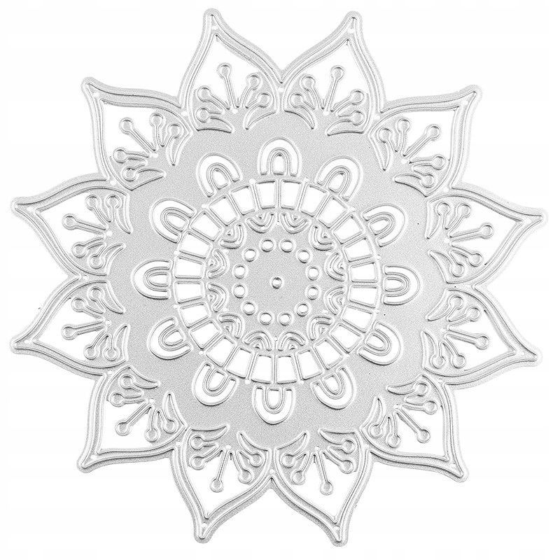 Ideen mit Herz Wykrojnik Mandala, rozm. Ø10,2cm