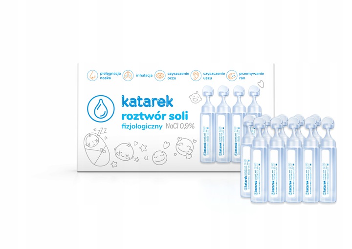 

Katarek Sól Fizjologiczna Dla Niemowląt 10x5ml